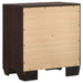 Kauffman 2-drawer Nightstand Dark Cocoa - Walo Furniture 