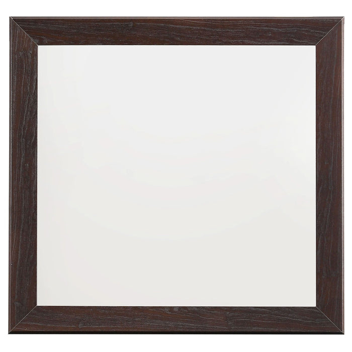 Kauffman Dresser Mirror Dark Cocoa - Walo Furniture 