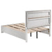 Miranda 51-inch Wood Full Storage Panel Bed White - Walo Furniture 