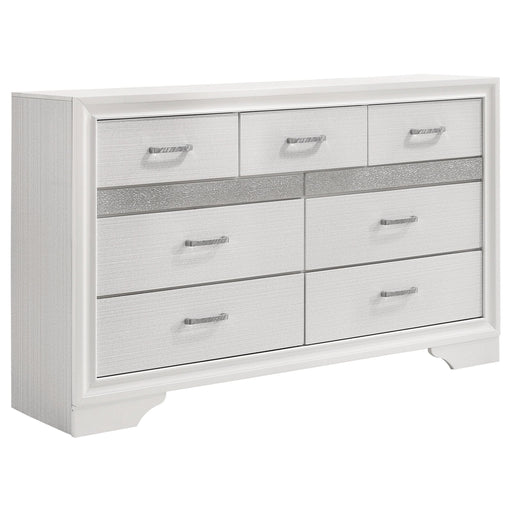 Miranda 7-drawer Dresser White - Walo Furniture 