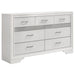 Miranda 7-drawer Dresser White - Walo Furniture 