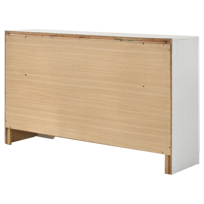 Miranda 7-drawer Dresser White - Walo Furniture 