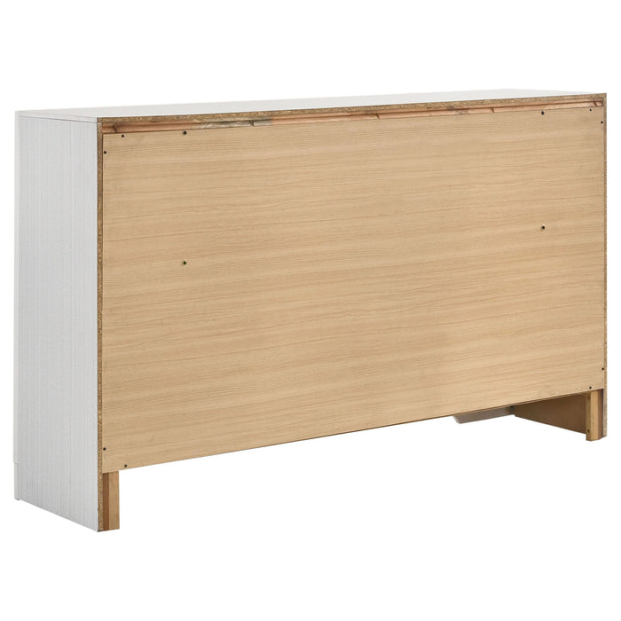 Miranda 7-drawer Dresser White - Walo Furniture 