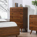 Robyn 5-drawer Bedroom Chest of Drawers Dark Walnut - Walo Furniture 