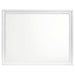 Barzini Dresser Mirror White - Walo Furniture 