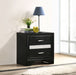 Miranda 2-drawer Nightstand Black - Walo Furniture 