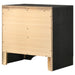 Miranda 2-drawer Nightstand Black - Walo Furniture 