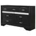 Miranda 7-drawer Dresser Black - Walo Furniture 