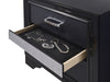 Miranda 2-drawer Nightstand Black - Walo Furniture 