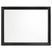 Miranda Dresser Mirror Black - Walo Furniture 