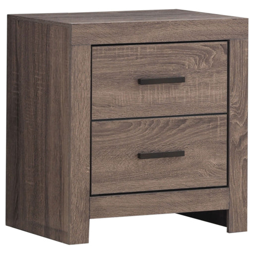 Brantford 2-drawer Nightstand Barrel Oak - Walo Furniture 