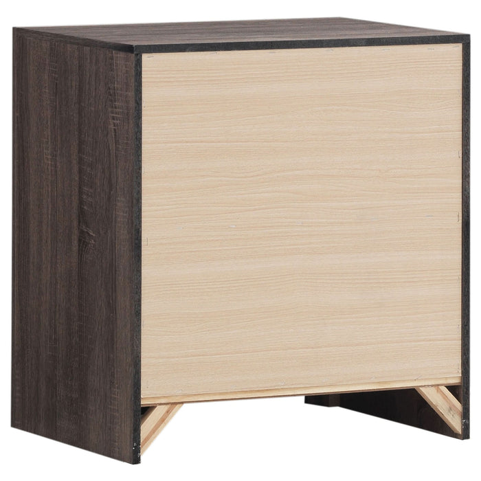 Brantford 2-drawer Nightstand Barrel Oak - Walo Furniture 