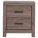 Brantford 2-drawer Nightstand Barrel Oak - Walo Furniture 