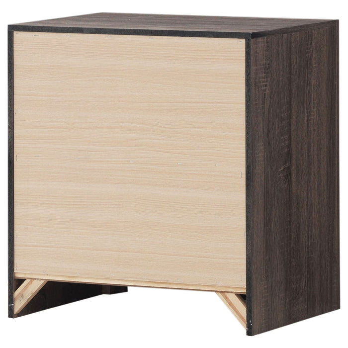 Brantford 2-drawer Nightstand Barrel Oak - Walo Furniture 