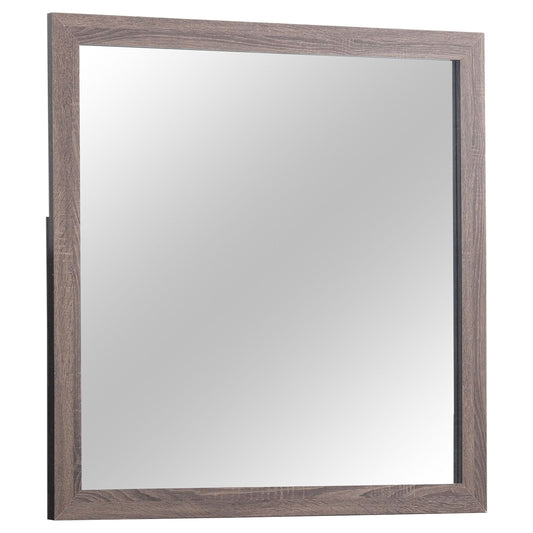 Brantford Dresser Mirror Barrel Oak - Walo Furniture 