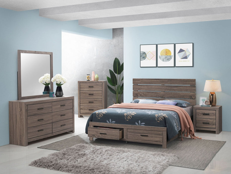 Brantford 4-drawer Bedroom Chest Barrel Oak - Walo Furniture 