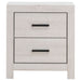 Brantford 2-drawer Nightstand Coastal White - Walo Furniture 