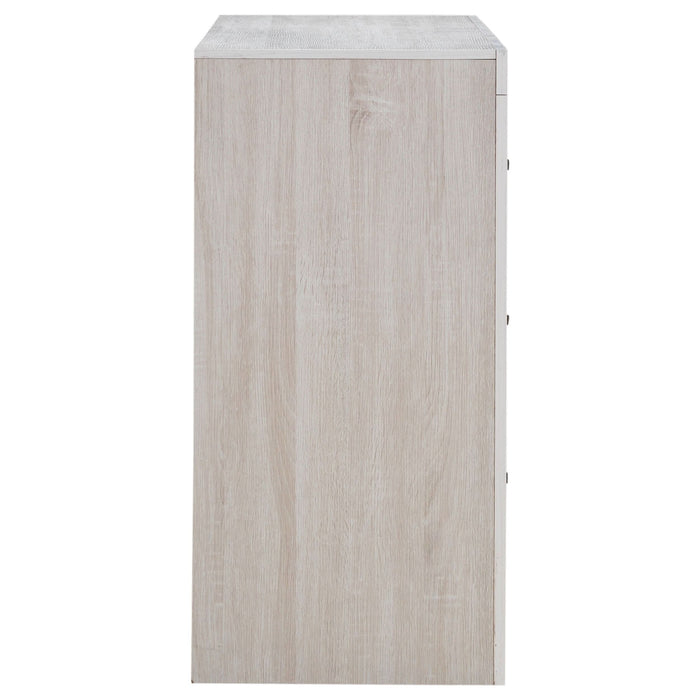 Brantford 6-drawer Dresser Coastal White - Walo Furniture 