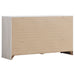 Brantford 6-drawer Dresser Coastal White - Walo Furniture 