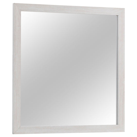 Brantford Dresser Mirror Coastal White - Walo Furniture 