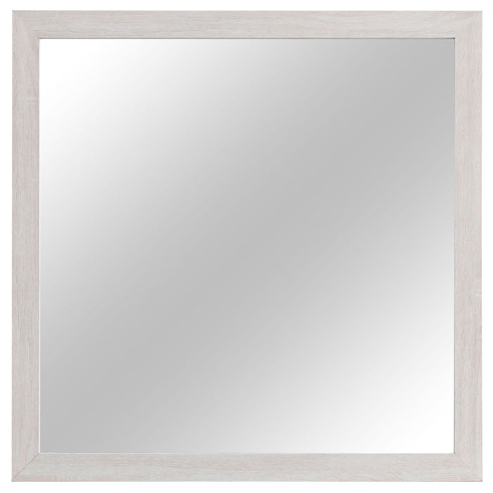 Brantford Dresser Mirror Coastal White - Walo Furniture 