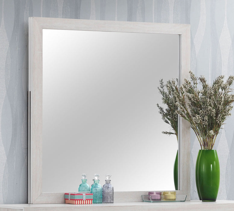 Brantford Dresser Mirror Coastal White - Walo Furniture 