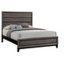 Watson Wood Eastern King Panel Bed Grey Oak - Walo Furniture 