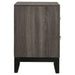 Watson 2-drawer Nightstand Grey Oak - Walo Furniture 