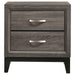 Watson 2-drawer Nightstand Grey Oak - Walo Furniture 