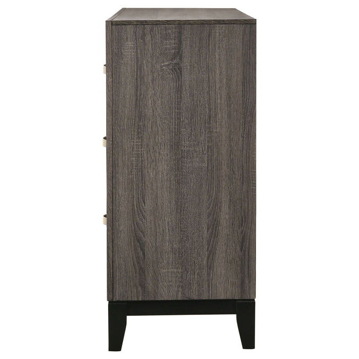 Watson 6-drawer Dresser Grey Oak - Walo Furniture 