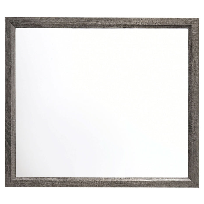 Watson Dresser Mirror Grey Oak - Walo Furniture 