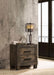 Woodmont 2-drawer Nightstand Rustic Golden Brown - Walo Furniture 