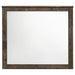 Woodmont Dresser Mirror Rustic Golden Brown - Walo Furniture 