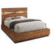 Winslow Wood Eastern King Storage Panel Bed Smokey Walnut - Walo Furniture 