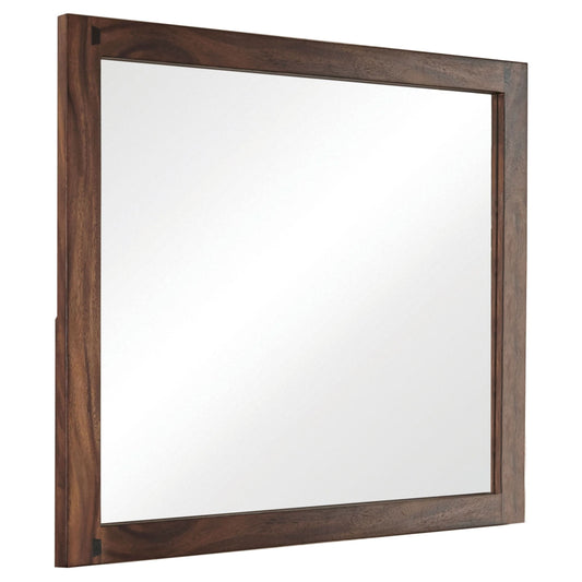 Winslow Dresser Mirror Smokey Walnut - Walo Furniture 