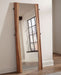 Winslow 31 x 76 Inch Standing Floor Mirror Smokey Walnut - Walo Furniture 