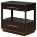 Durango 2-drawer Nightstand Smoked Peppercorn - Walo Furniture 