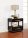 Durango 2-drawer Nightstand Smoked Peppercorn - Walo Furniture 