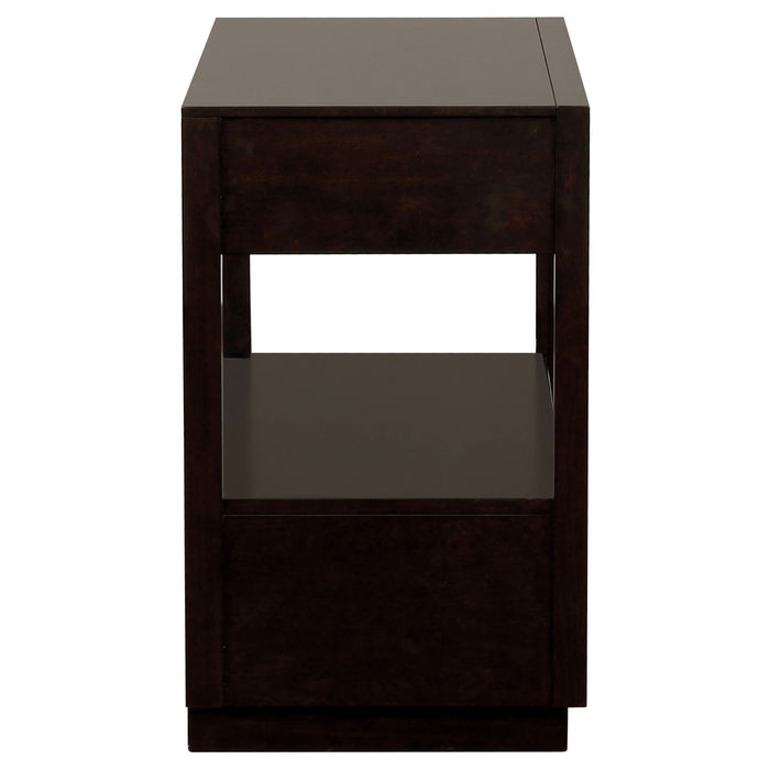 Durango 2-drawer Nightstand Smoked Peppercorn - Walo Furniture 