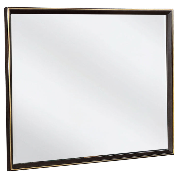 Durango Dresser Mirror Smoked Peppercorn - Walo Furniture 