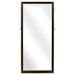 Durango 80-inch Standing Floor Mirror Smoked Peppercorn - Walo Furniture 