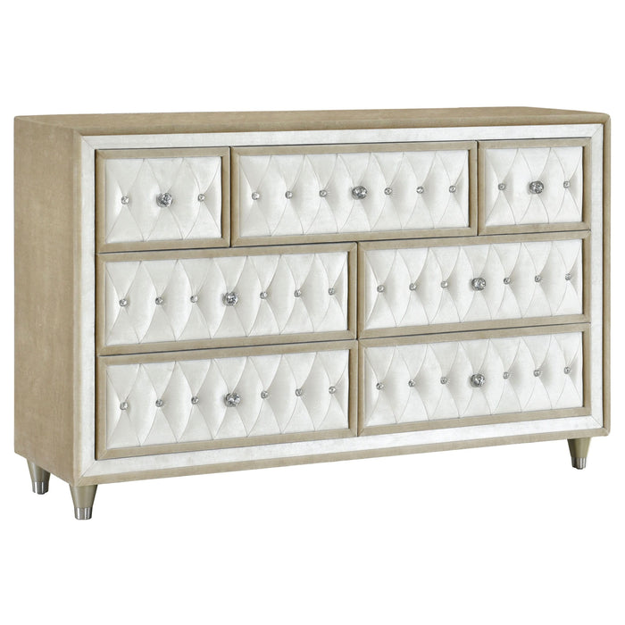 Antonella 5-piece Eastern King Bedroom Set Ivory