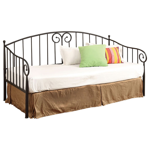 Grover Metal Twin Daybed Black - Walo Furniture 