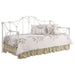 Halladay Metal Twin Daybed White - Walo Furniture 