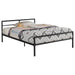 Fisher Metal Full Open Frame Bed Gunmetal - Walo Furniture 