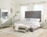 Camille 4-piece Queen Bedroom Set Metallic Mercury - Walo Furniture 