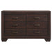 Dorian 4-piece Eastern King Bedroom Set Dark Cocoa - Walo Furniture 