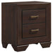 Dorian 5-piece California King Bedroom Set Dark Cocoa - Walo Furniture 