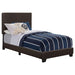 Dorian 5-piece Twin Bedroom Set Dark Cocoa - Walo Furniture 