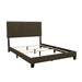 Boyd Upholstered Eastern King Panel Bed Charcoal - Walo Furniture 